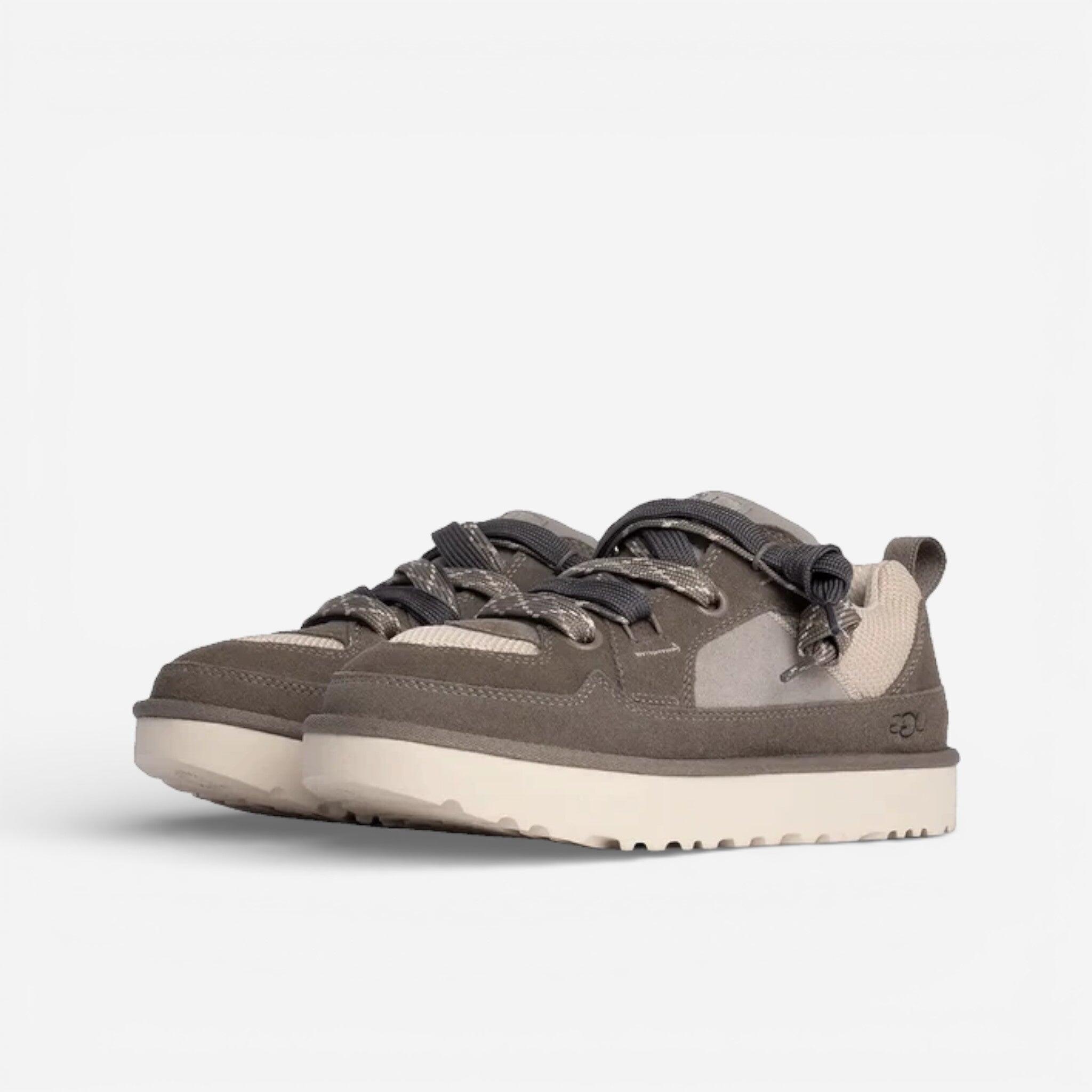 Ugg Lo Lowmel Smoke Plume Brown 2/4