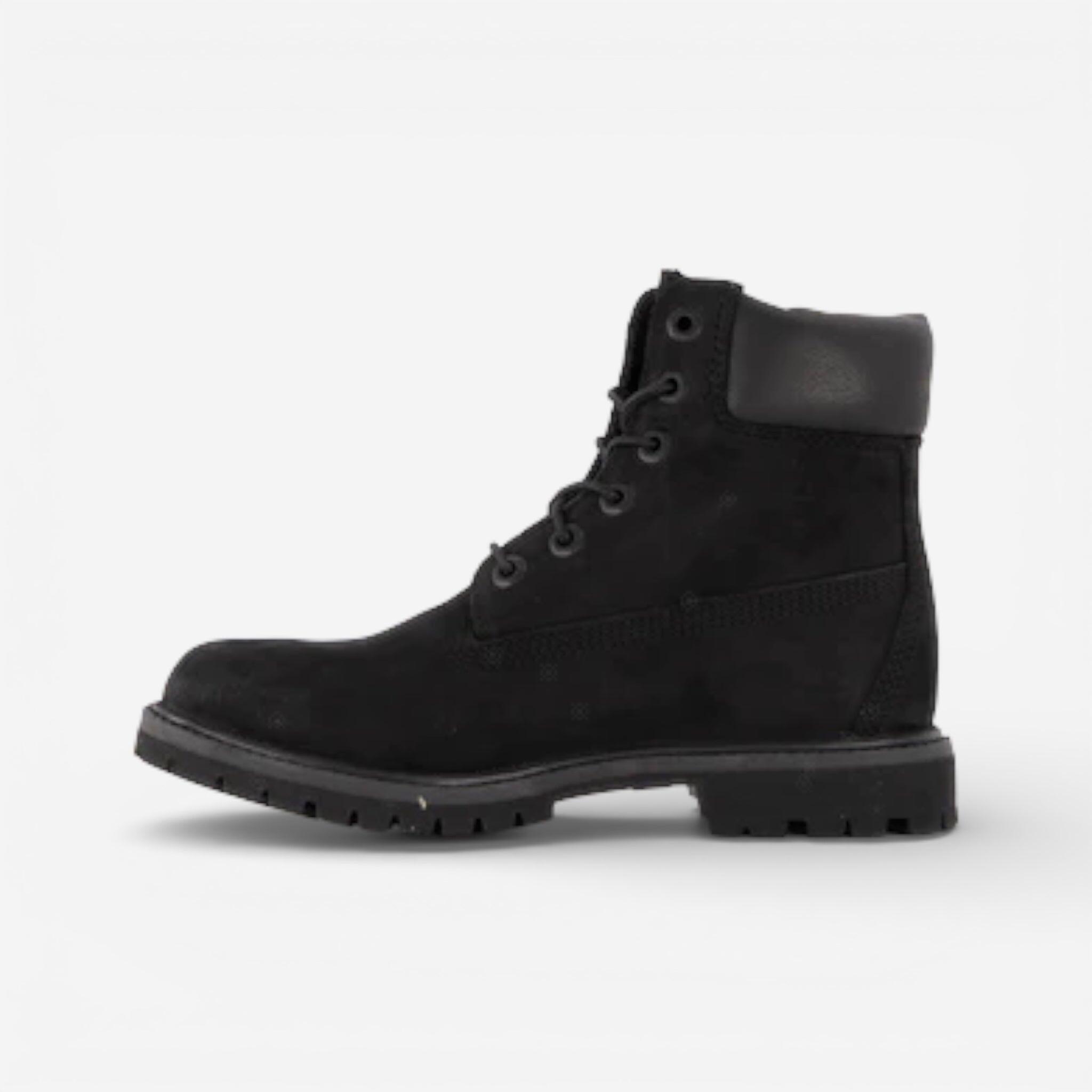 Timberland 6 Inch Boot Black Nubuck Premium 2/3