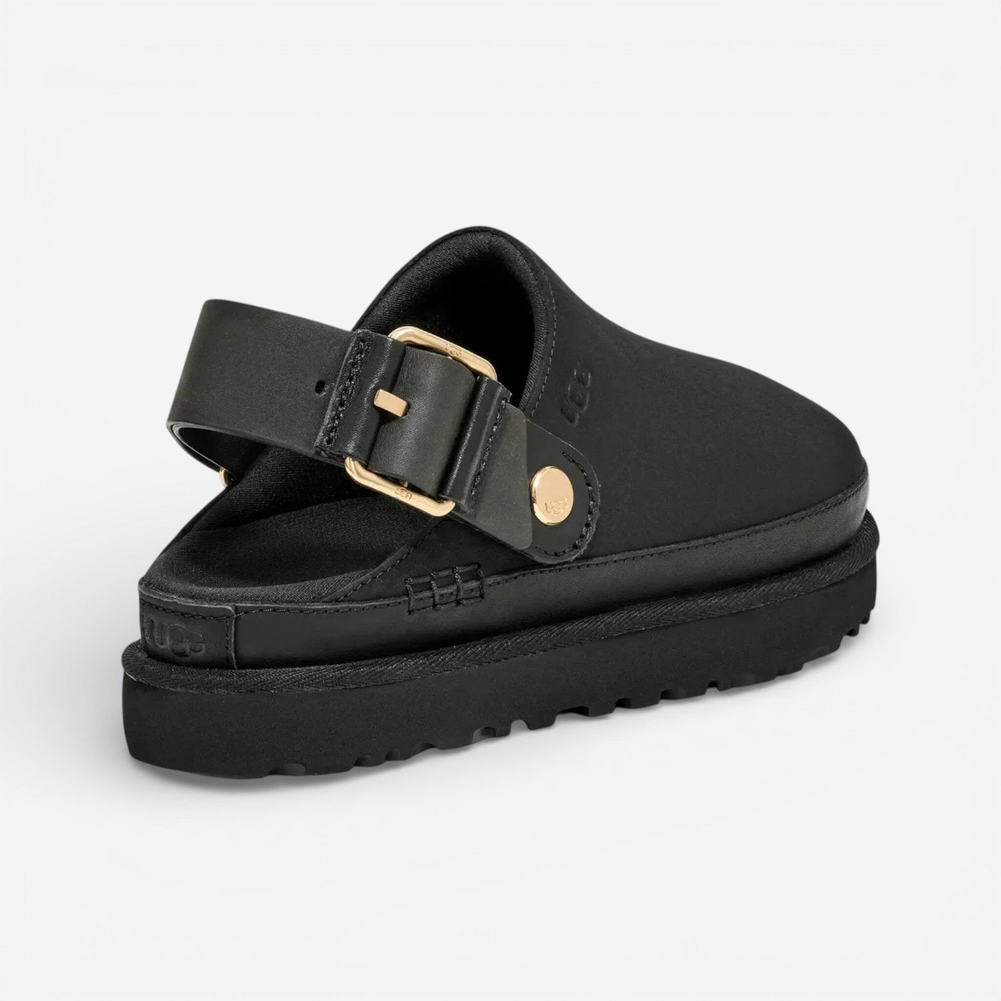 UGG Goldenstar Villa Clog Black (Women's) 3/4