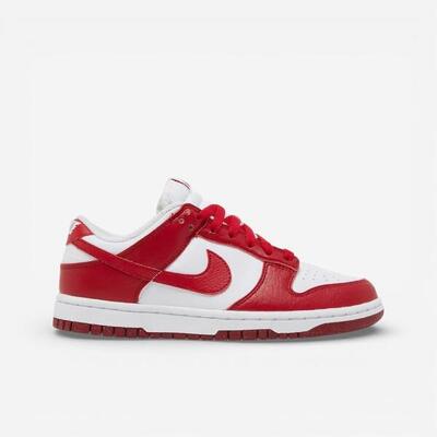 Nike dunk low next nature white gym red (women's)