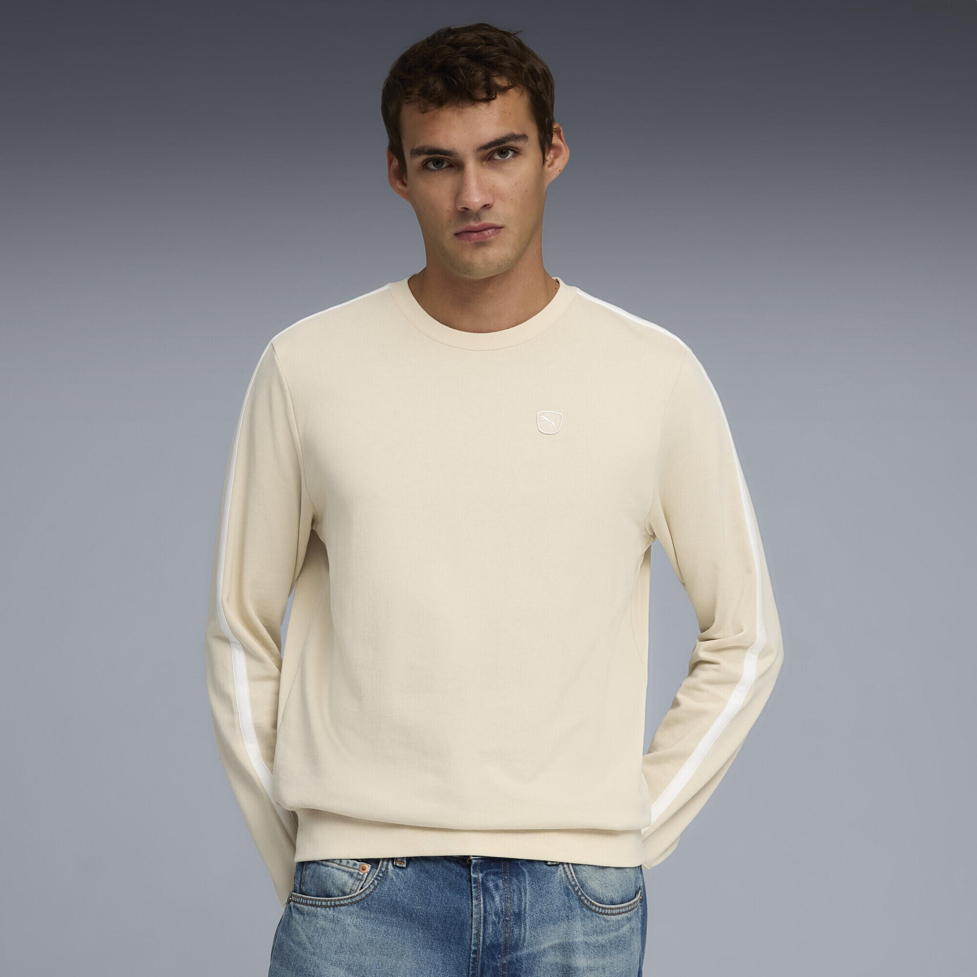 Essentials Elevated Sweatshirt mit Rundhalsausschnitt Herren PUMA 2/5