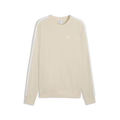 Essentials elevated sweatshirt met ronde hals voor heren puma