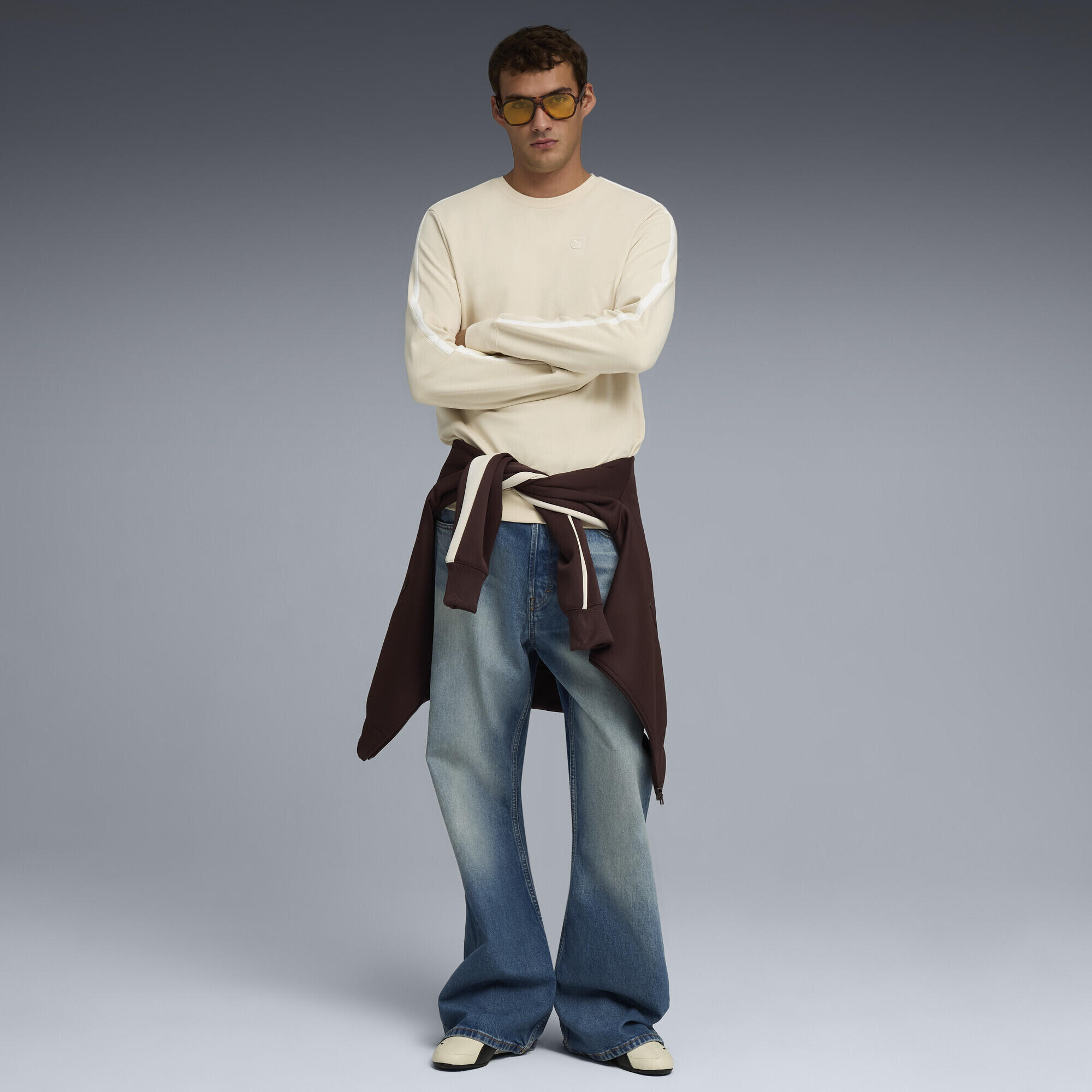 Essentials Elevated Sweatshirt mit Rundhalsausschnitt Herren PUMA 4/5