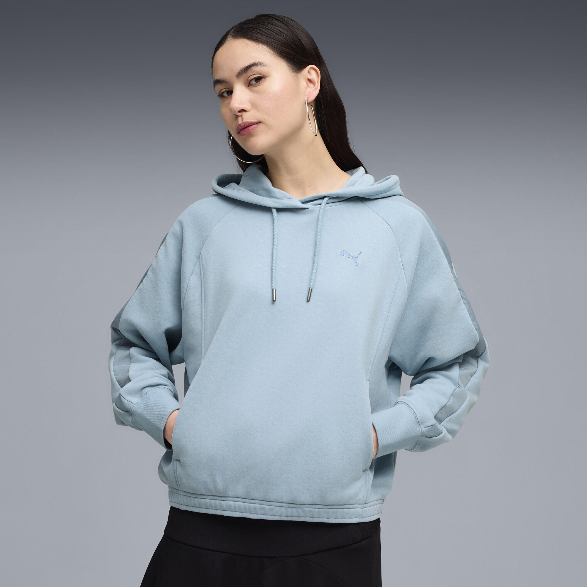 Camisola corrida mulher oversized com capuz Her PUMA 2/5