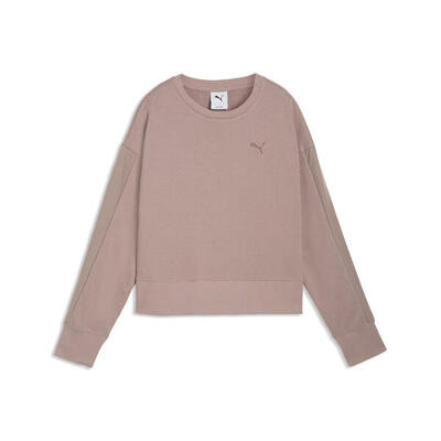 Her relaxed sweatshirt met ronde hals voor dames puma