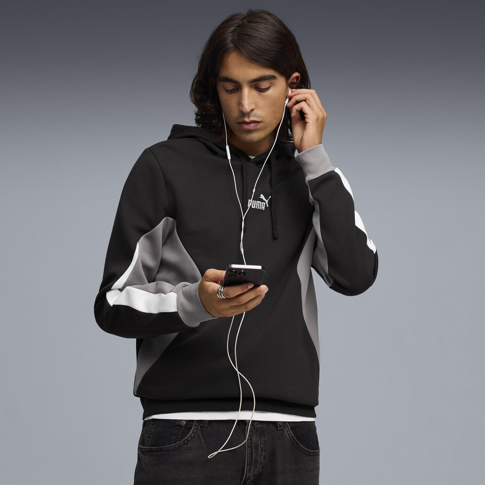Hoodie Essentials Colourblock Homme PUMA 2/5