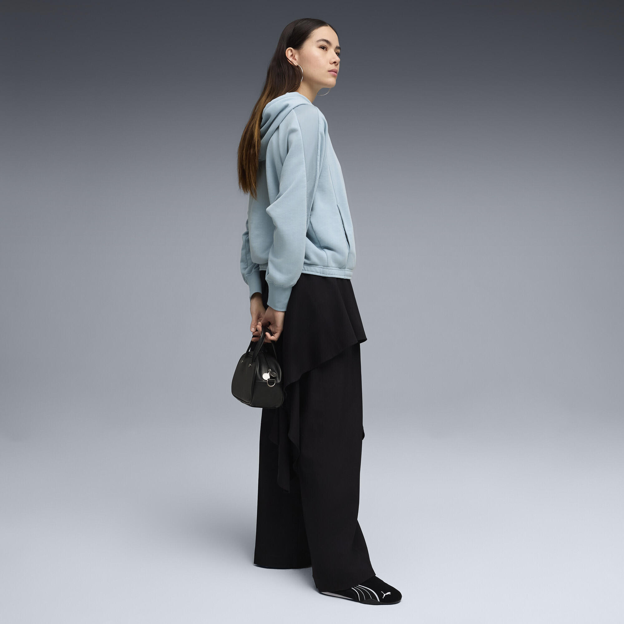 Camisola corrida mulher oversized com capuz Her PUMA 4/5