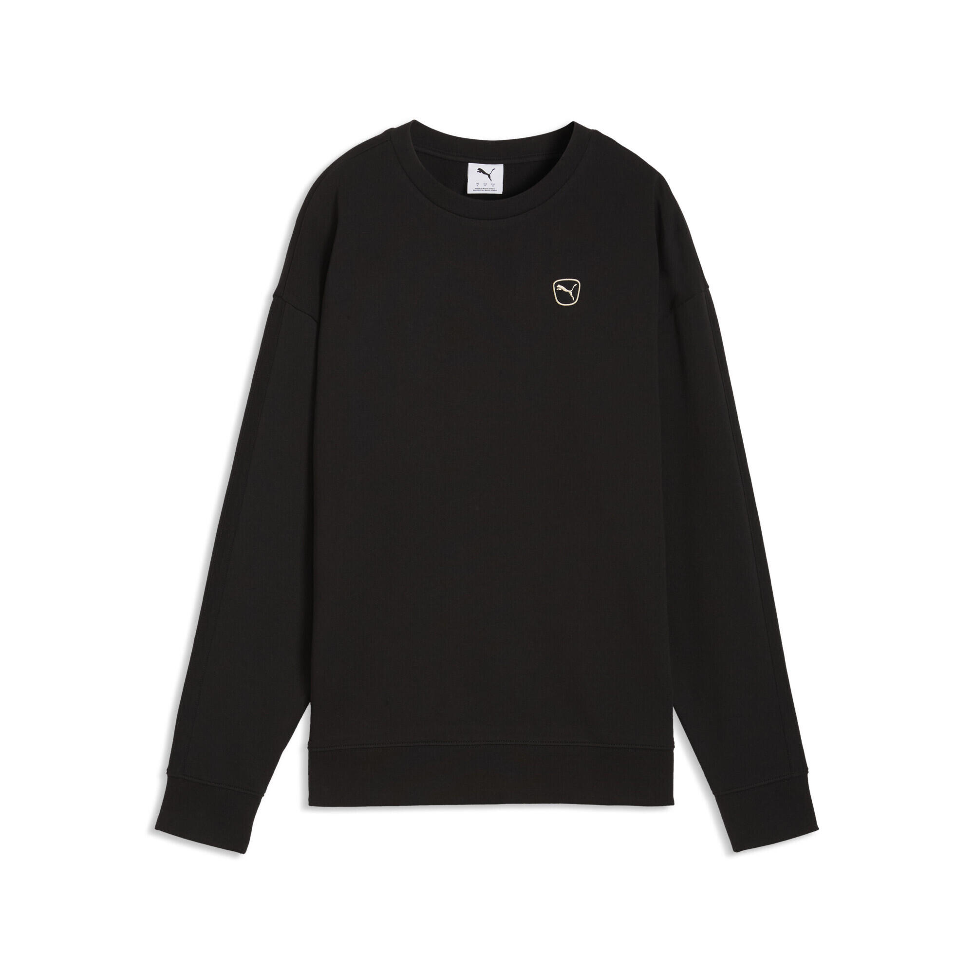 Puma - Sweat À Col Rond Essentials Elevated Femme Puma - Pull - Noir - Decathlon
