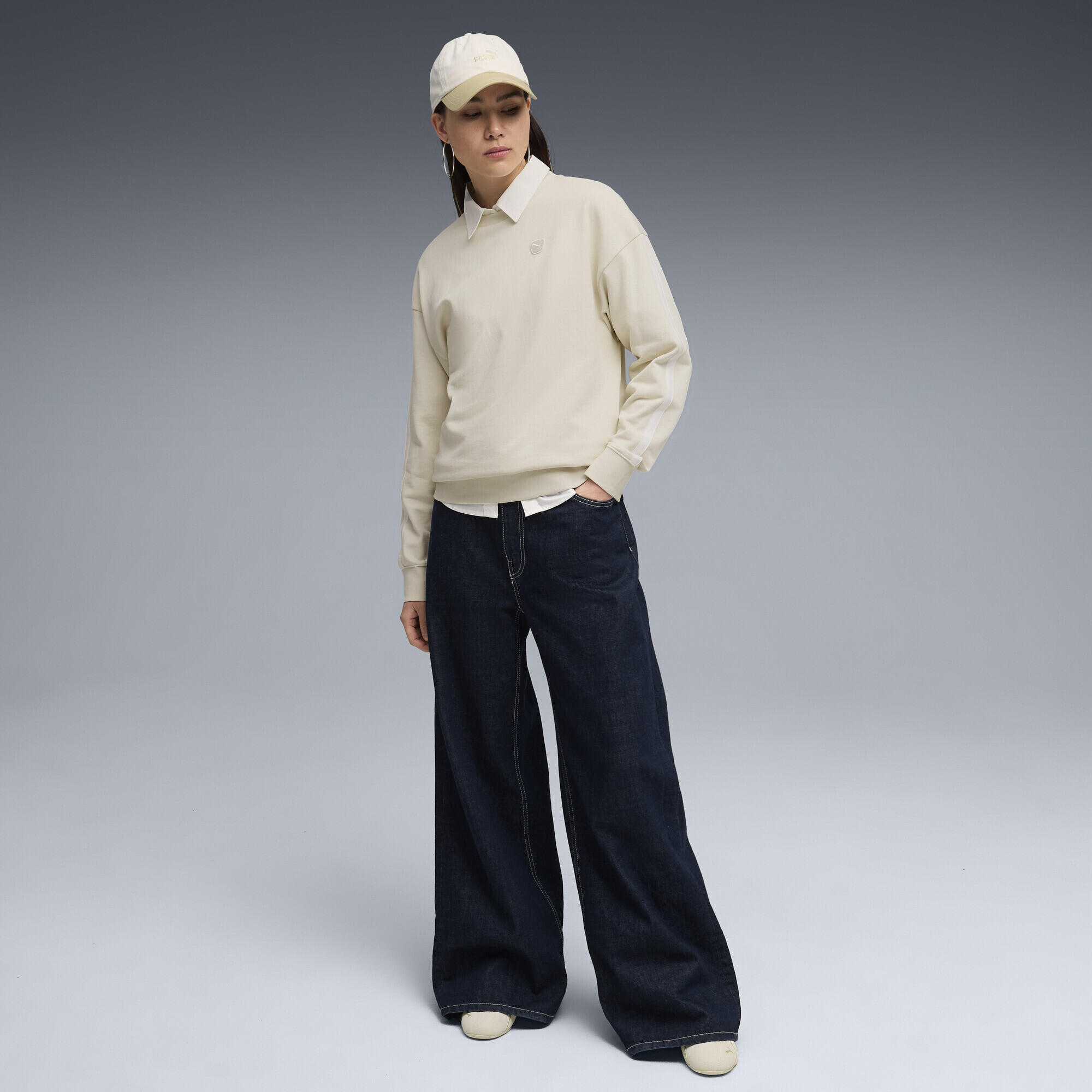 Sweat à col rond Essentials Elevated Femme PUMA 4/5
