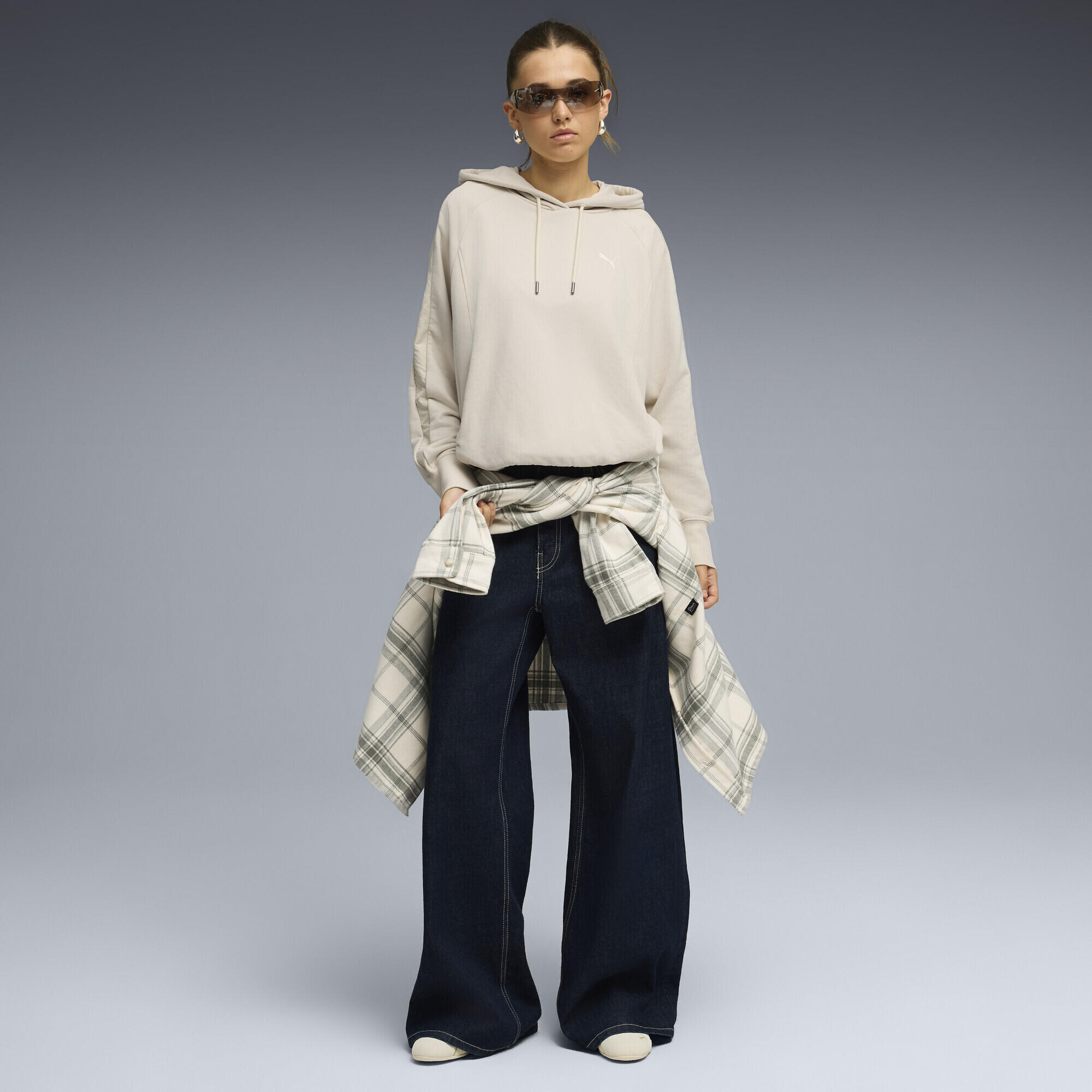 Camisola corrida mulher oversized com capuz Her PUMA 4/5