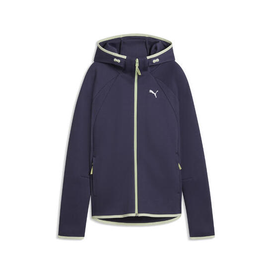 Felpa con cappuccio e zip integrale Evostripe da donna PUMA