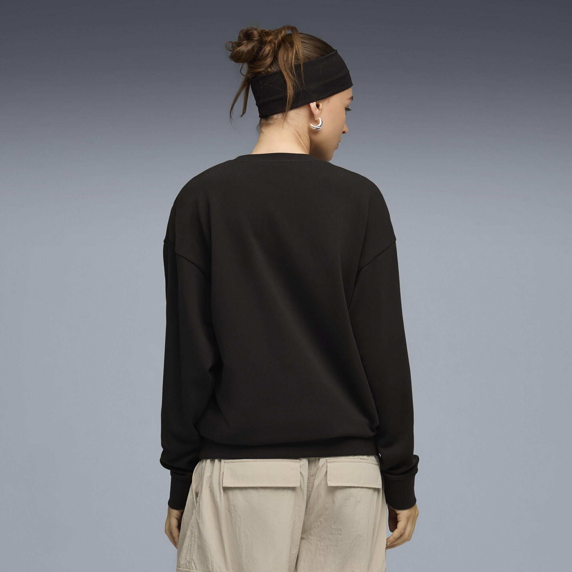 Essentials Elevated Sweatshirt mit Rundhalsausschnitt Damen PUMA 3/5