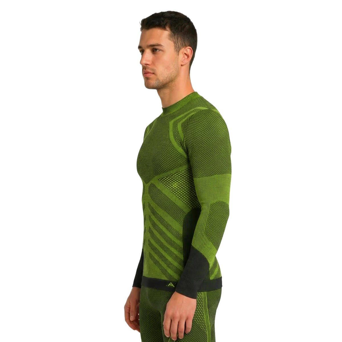 T-shirt thermique a col montant pour homme Risalti Energy 3/5