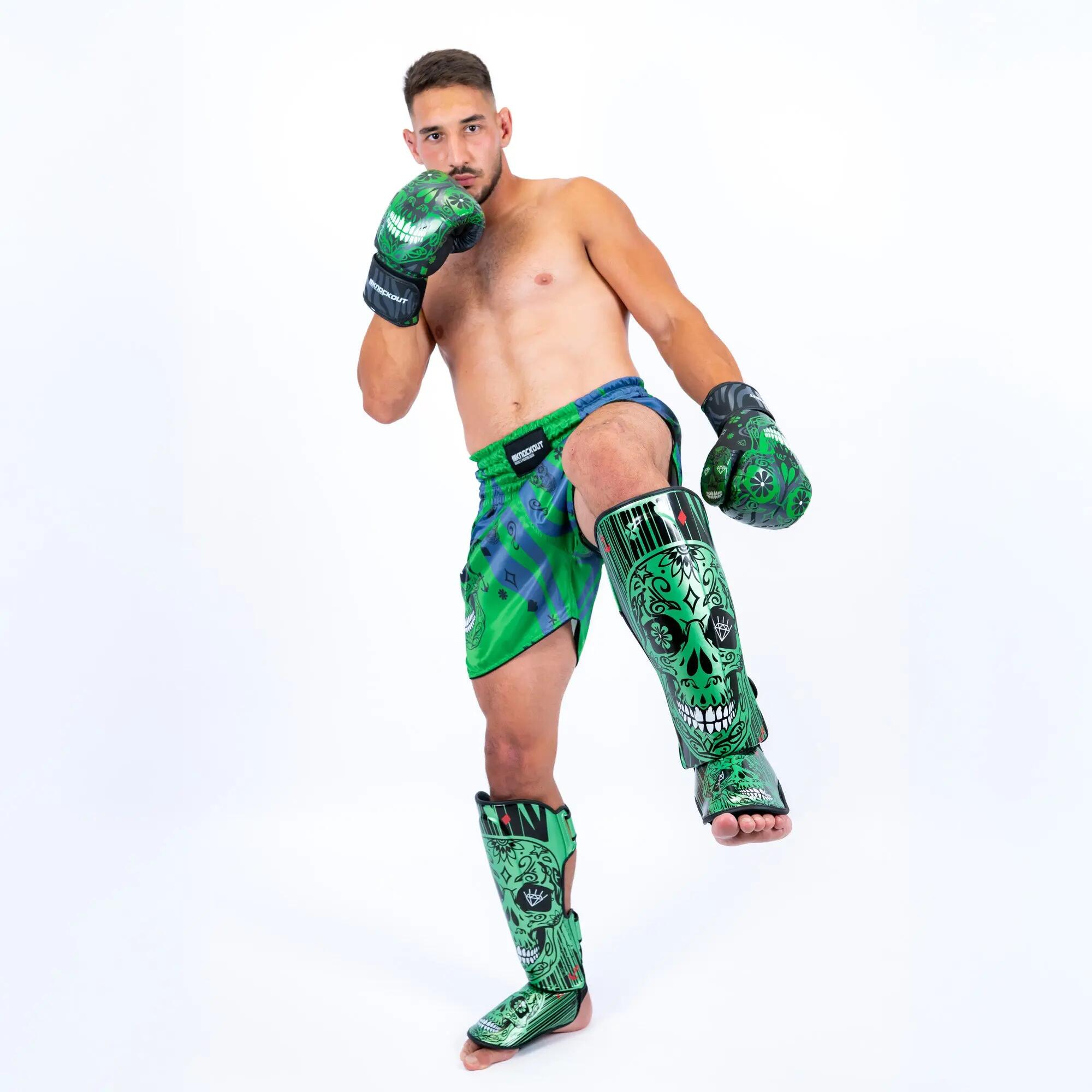 Kickbox knockout koponya lábcsont 3/7
