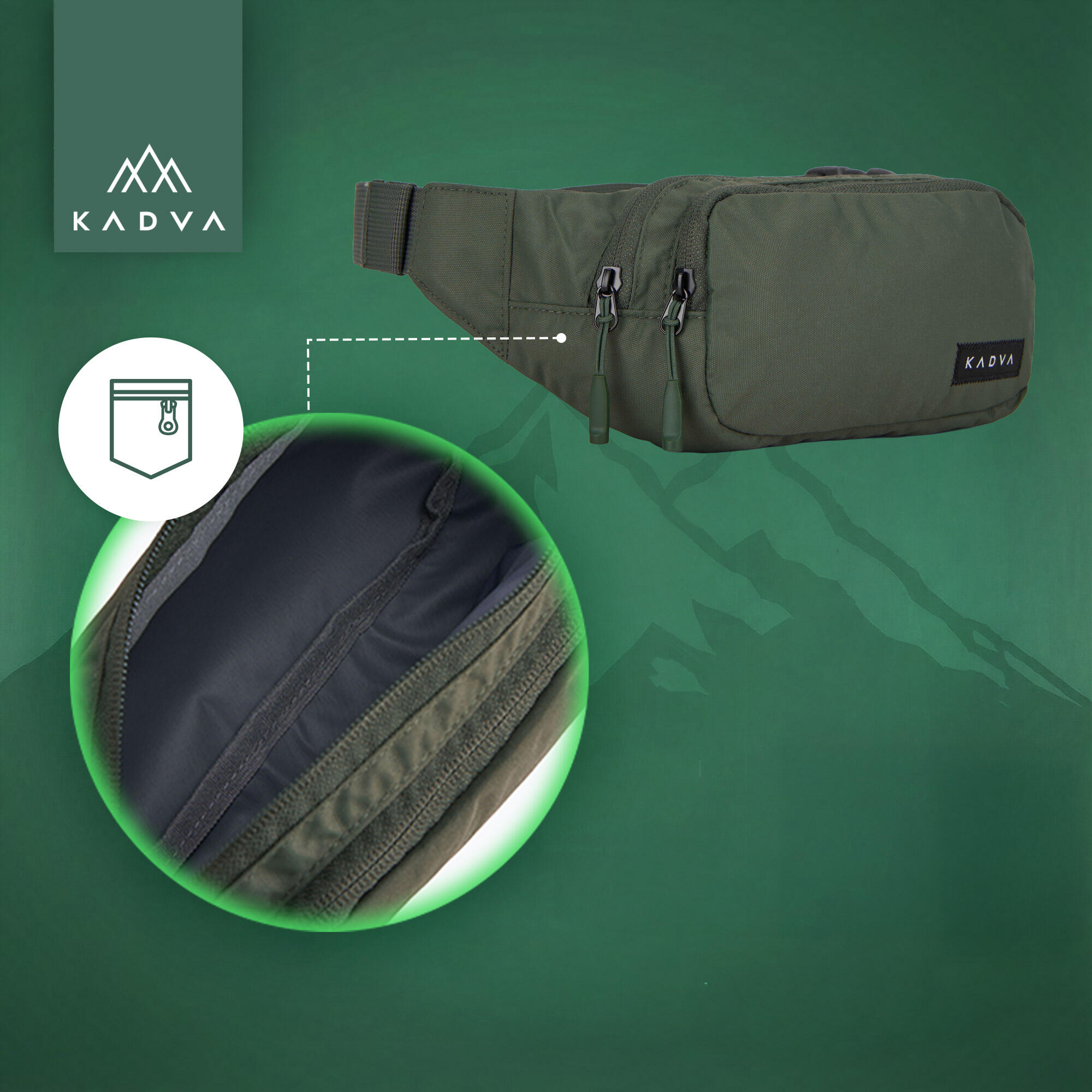 Pochete KADVA CityQuest 4/7