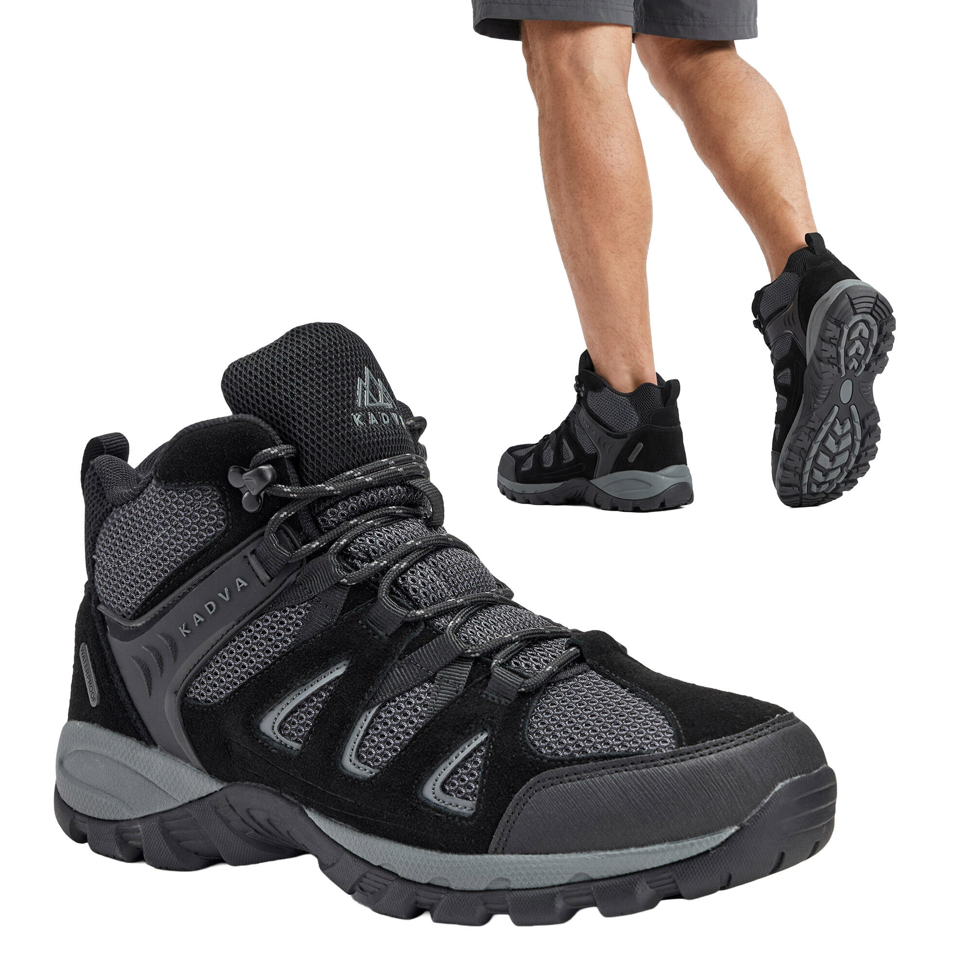Pantofi de trekking pentru bărbați KADVA Traver Mid WP