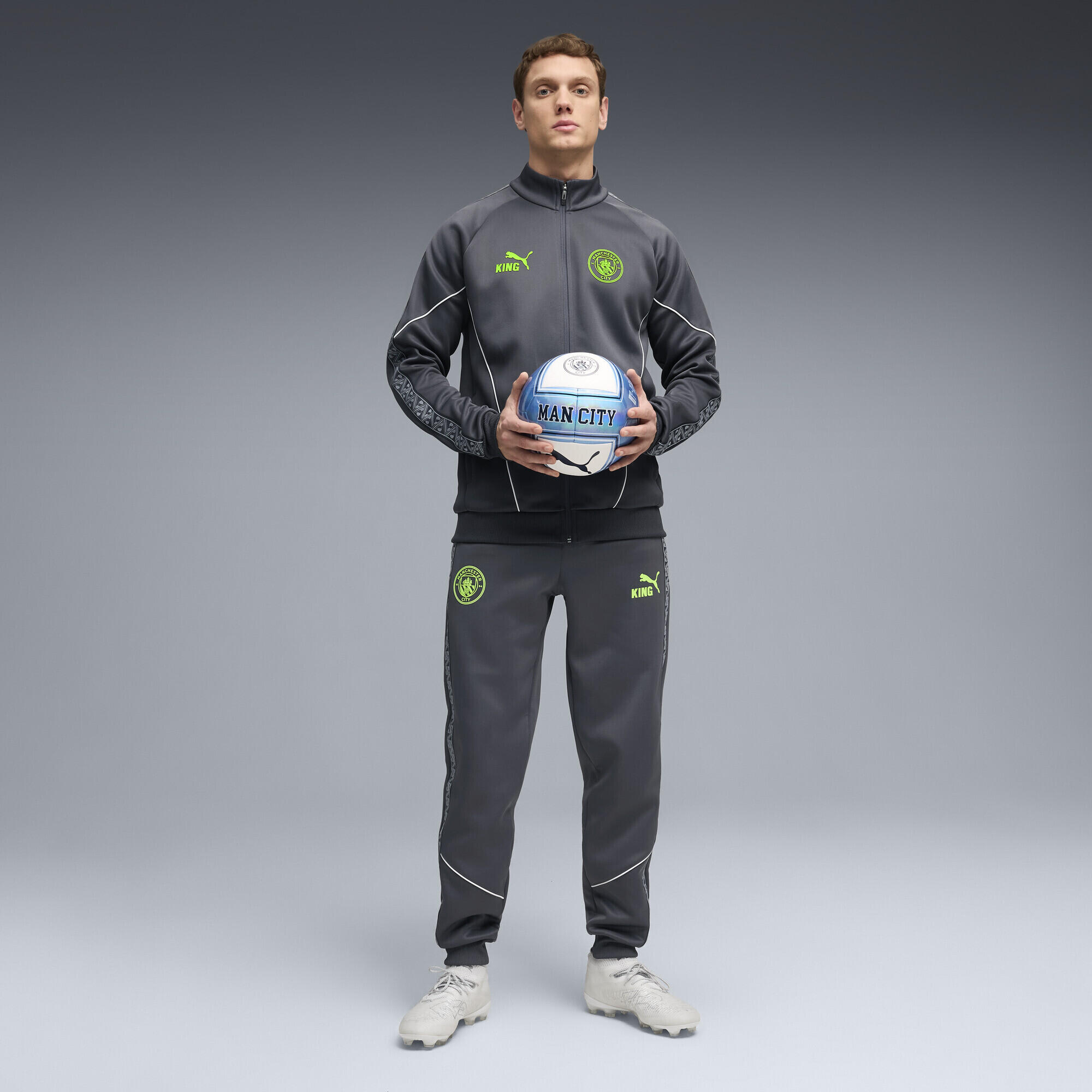 Casaco desporto homem logótipo Manchester City King Anthem PUMA 4/6