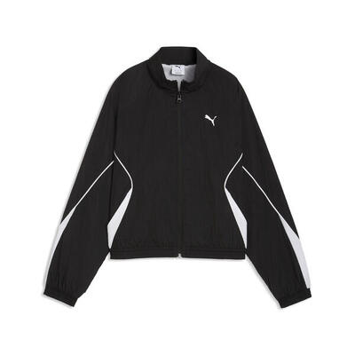 Puma sport relaxed jack met volledige rits voor dames puma