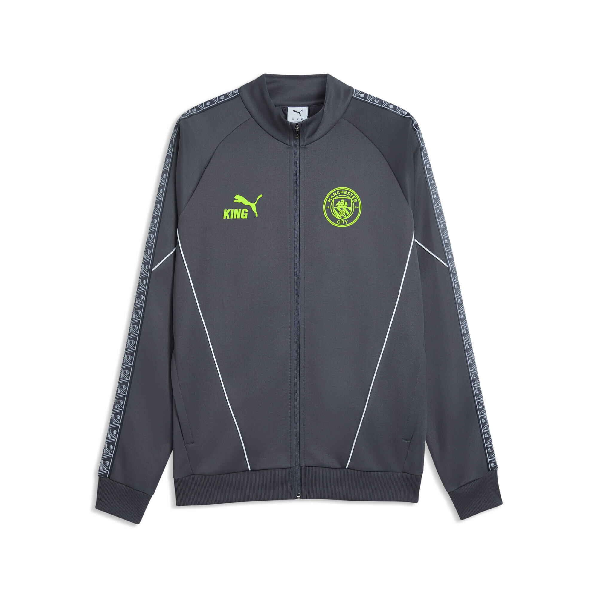 Puma - Veste King Anthem Manchester City Homme Puma - Veste - Gris|vert - Decathlon