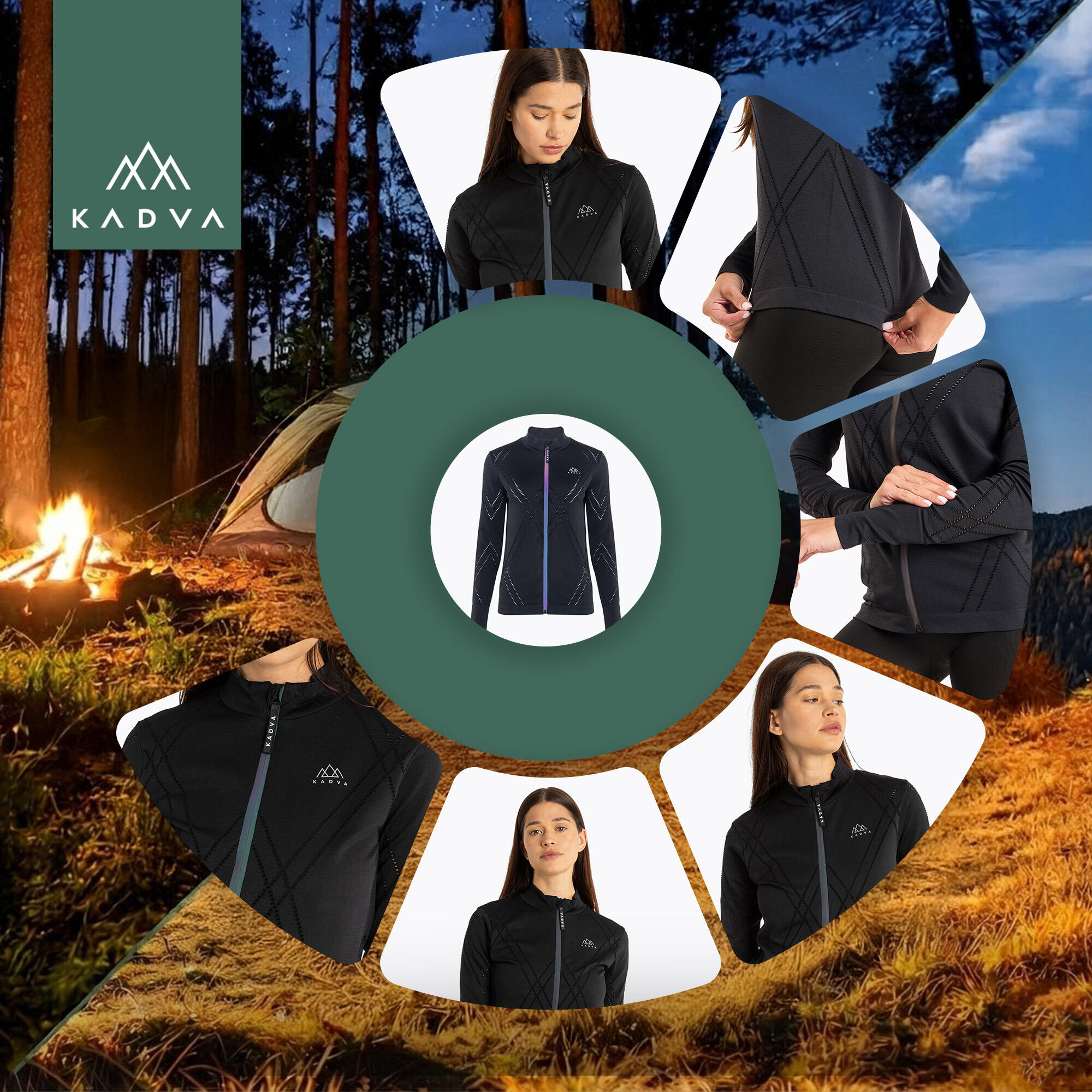 Moletom feminino KADVA Heat W 4/7