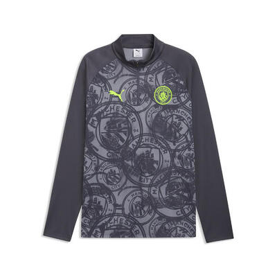 Maglia da riscaldamento con zip Manchester City da uomo PUMA