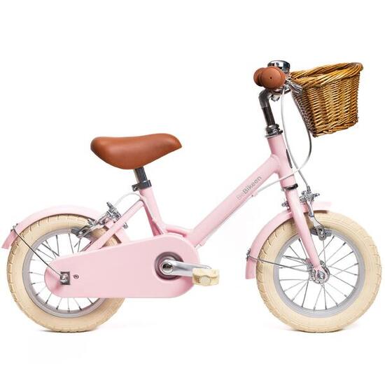 Bicicletta per bambini 12 pollici 2-4 anni in alluminio leggero - Crema