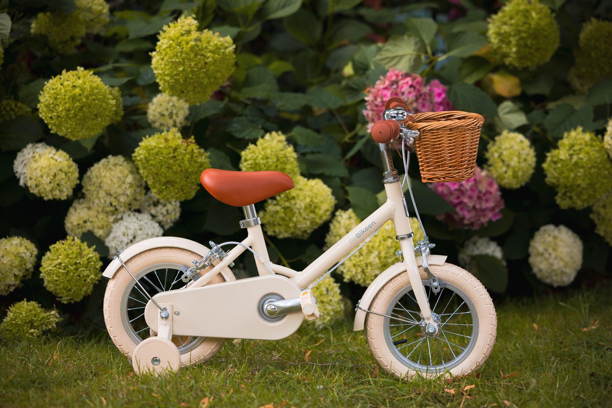 Bicicleta infantil 12 polegadas 2–4 anos em alumínio leve – Creme 2/8