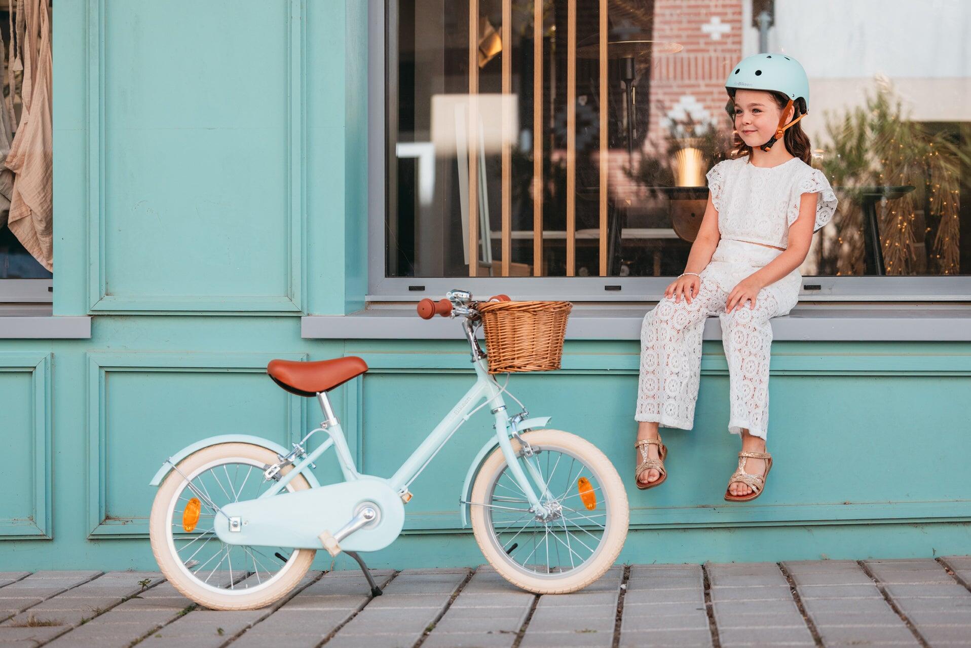 Bicicleta infantil de 16 pulgadas 4–6 años de aluminio ligero – Azul turquesa 2/8