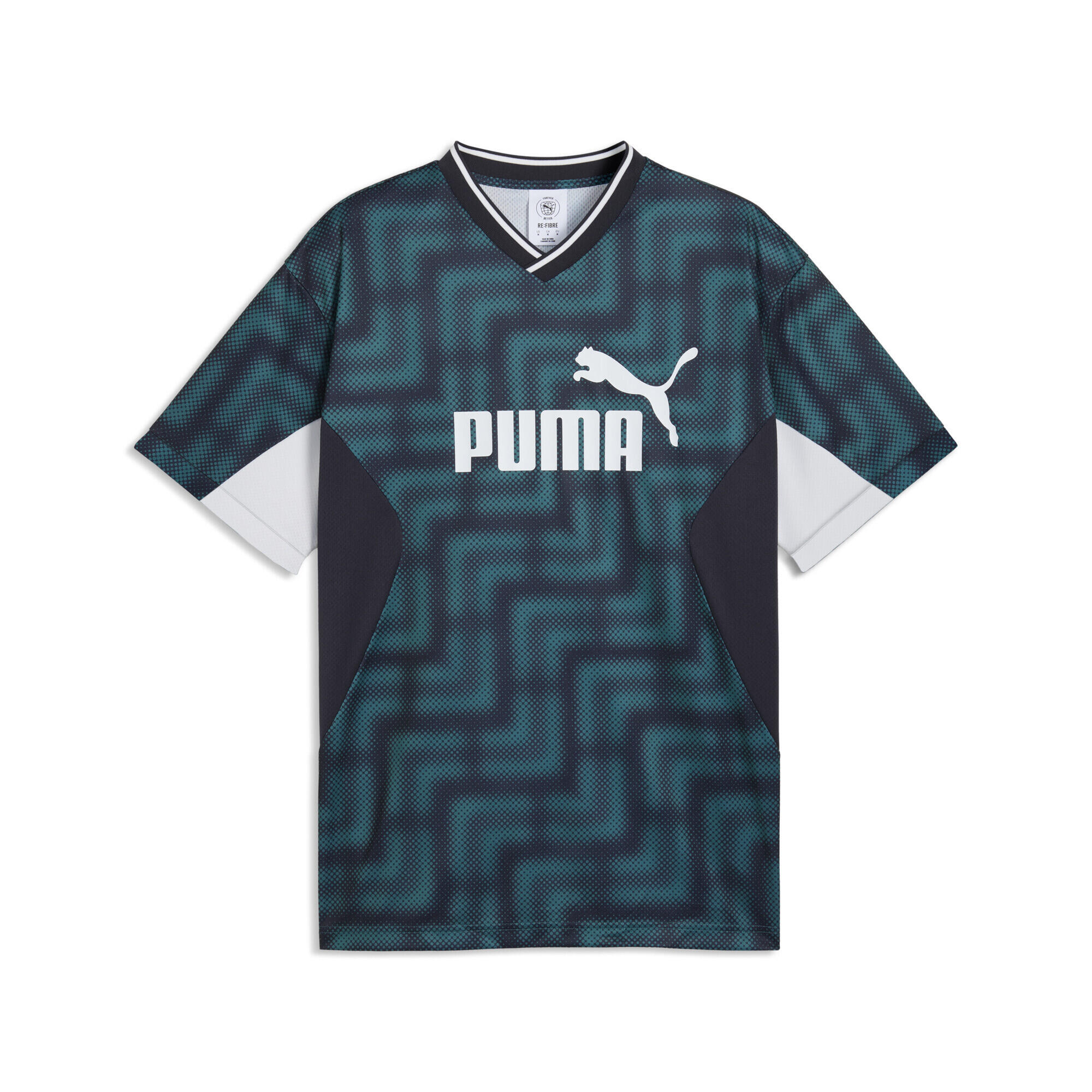 Puma - Maillot De Football Décontracté Essentials Block Homme Puma - T-shirt Manches Courtes - Vert - Decathlon