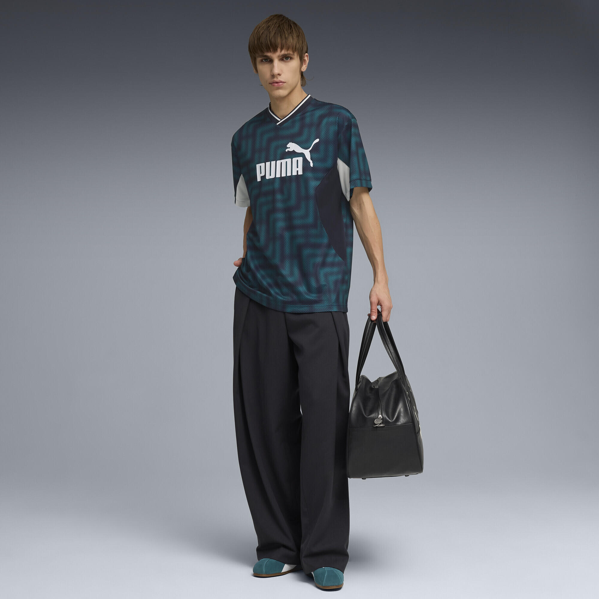 Essentials Block Relaxed Fußballtrikot Herren PUMA 4/5