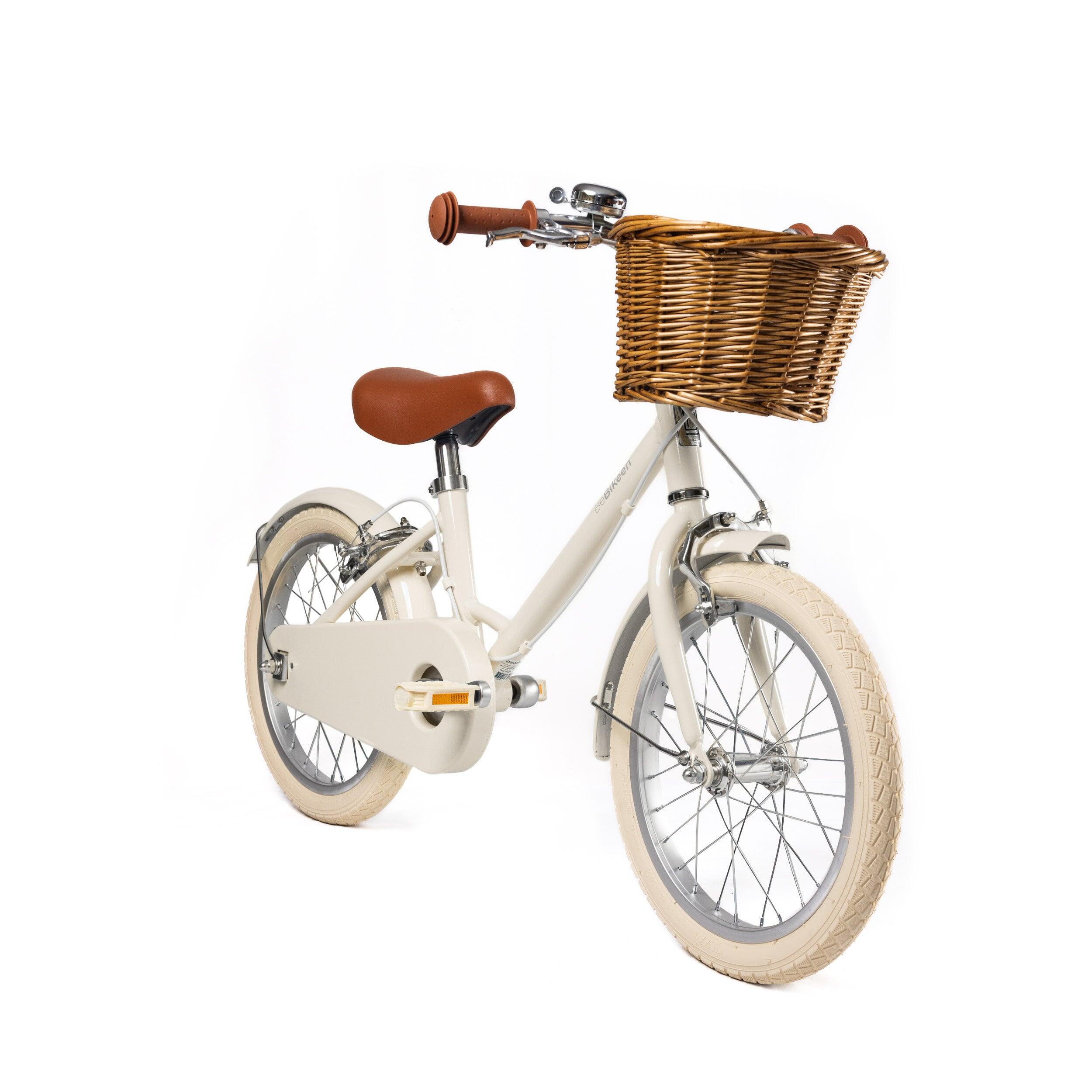 Bicicleta infantil de 16 pulgadas 4–6 años de aluminio ligero – Crema 5/8