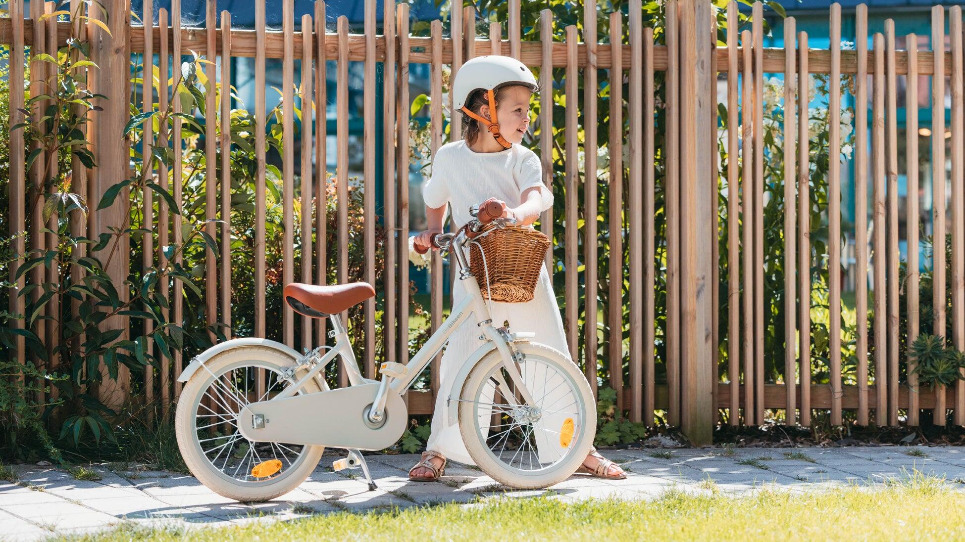 Bicicleta infantil de 16 pulgadas 4–6 años de aluminio ligero – Crema 6/8