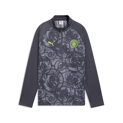 Top da riscaldamento con zip Manchester City per ragazzi PUMA