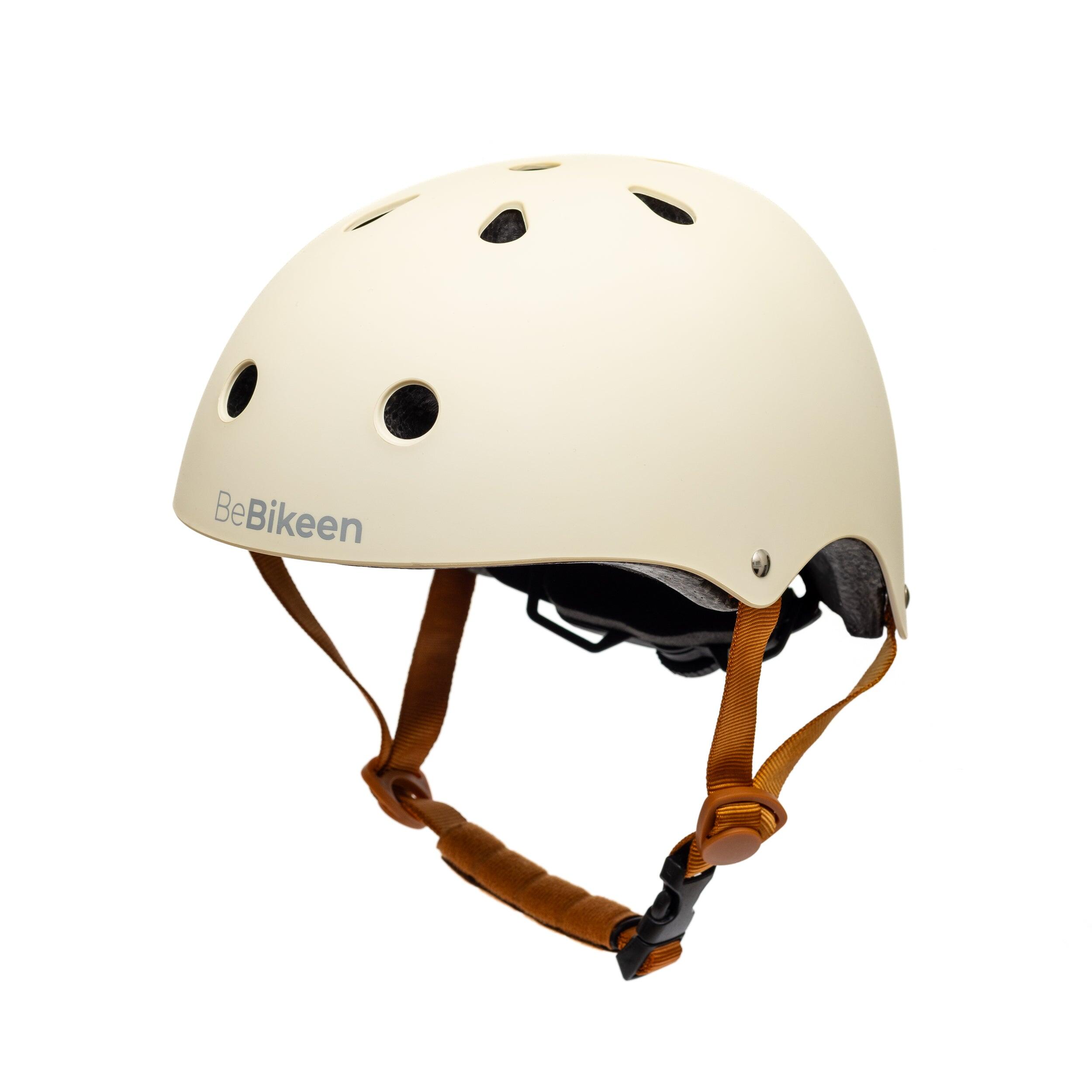Kask rowerowy dla dzieci – Kremowy