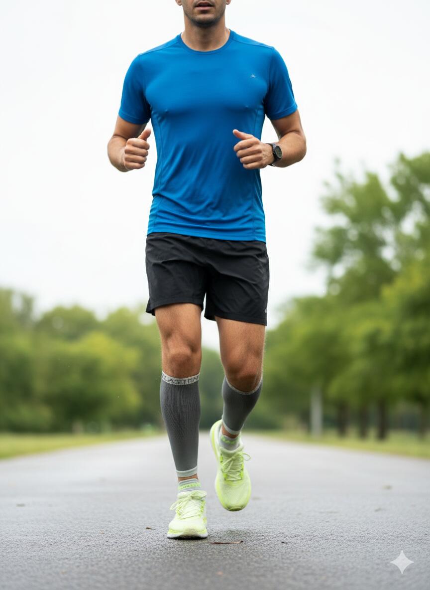 Manchons mollet de compression X-Trem - Effort et récupération - Running, Sports 2/7