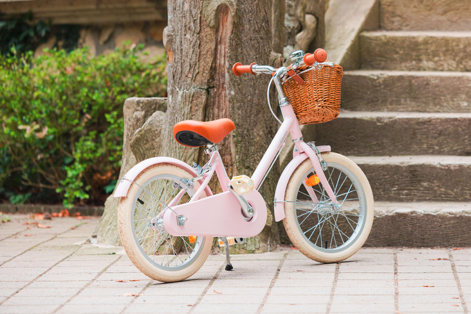 Bicicleta infantil 16 polegadas 4–6 anos em alumínio leve – Rosa 2/8