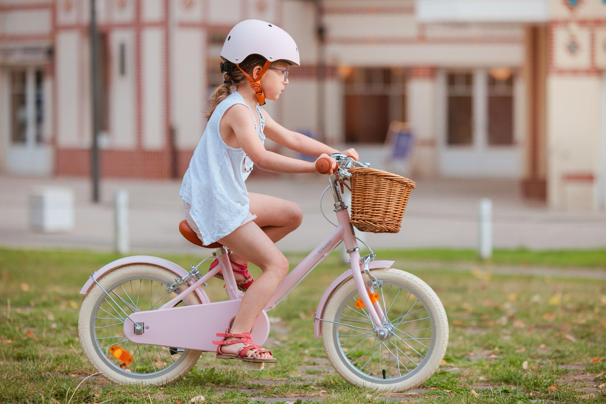 Bicicleta infantil 16 polegadas 4–6 anos em alumínio leve – Rosa 6/8