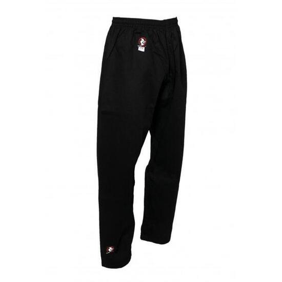 Pantalon de kung-fu droit noir