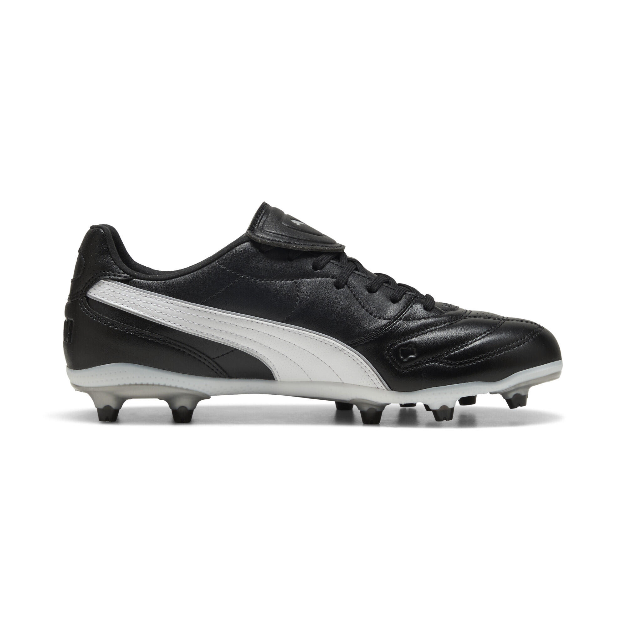Chuteiras de futebol adulto couro King Liga FG/AG PUMA 5/6