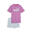 Trening copii tricou mânecă scurtă pantaloni scurți Essentials No.1 Logo, roz