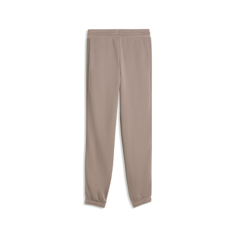 Pantalon femei talie înaltă confort Her, bej PUMA