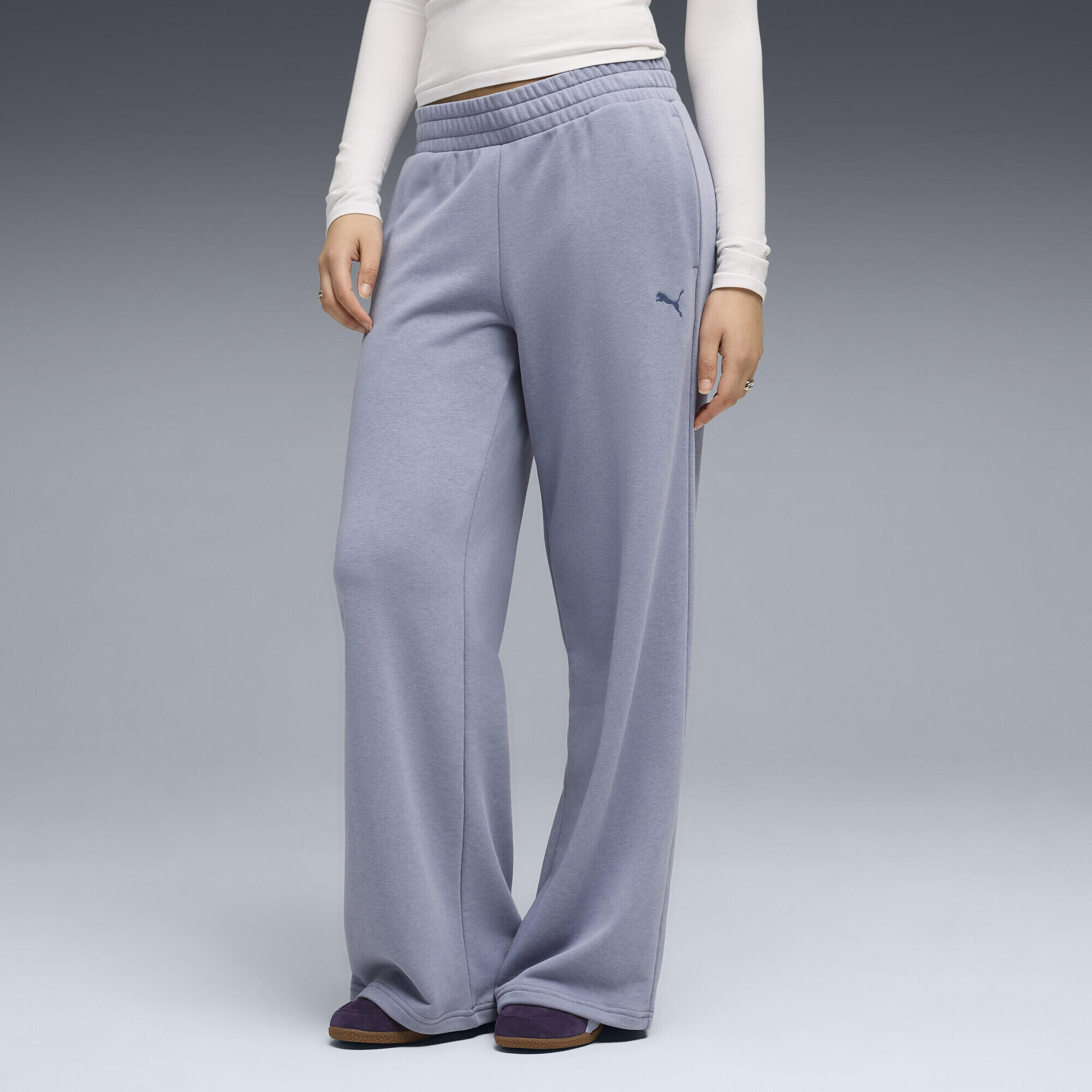 Calças mulher perna larga Essentials PUMA 2/5