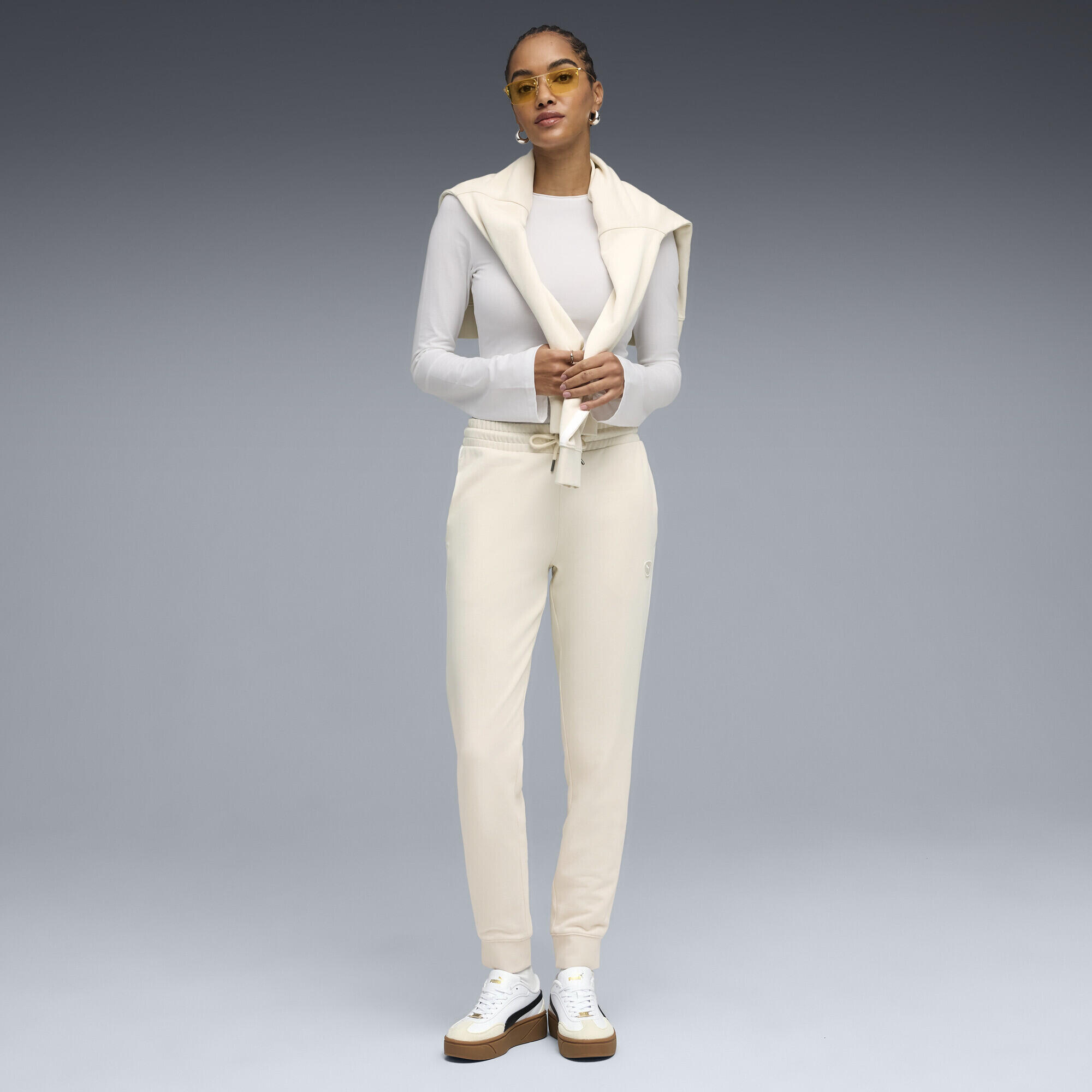 Damskie spodnie dresowe Essentials Elevated PUMA 4/5