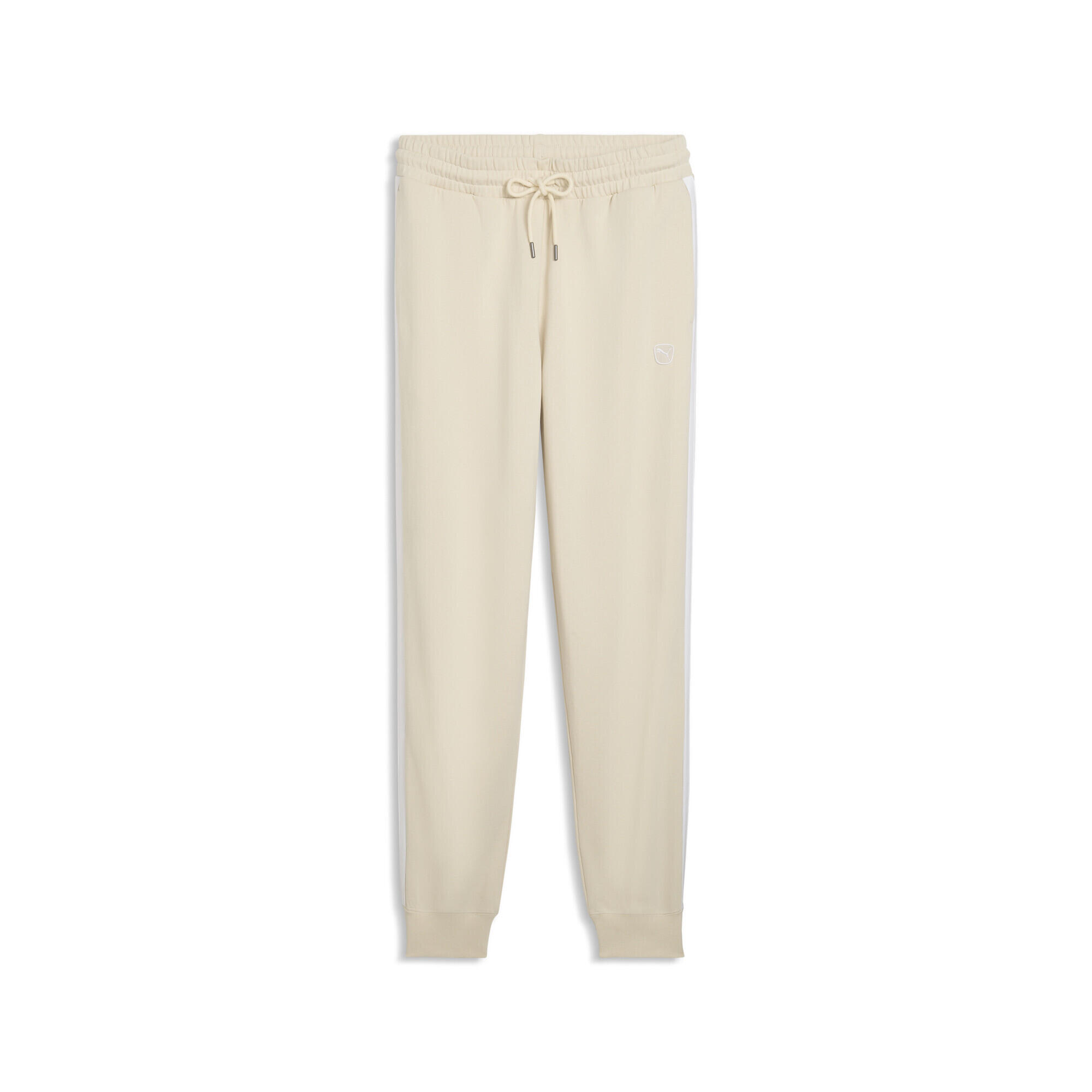 Puma - Pantalon De Survêtement Essentials Elevated Femme Puma - Pantalons - Beige|blanc - Decathlon