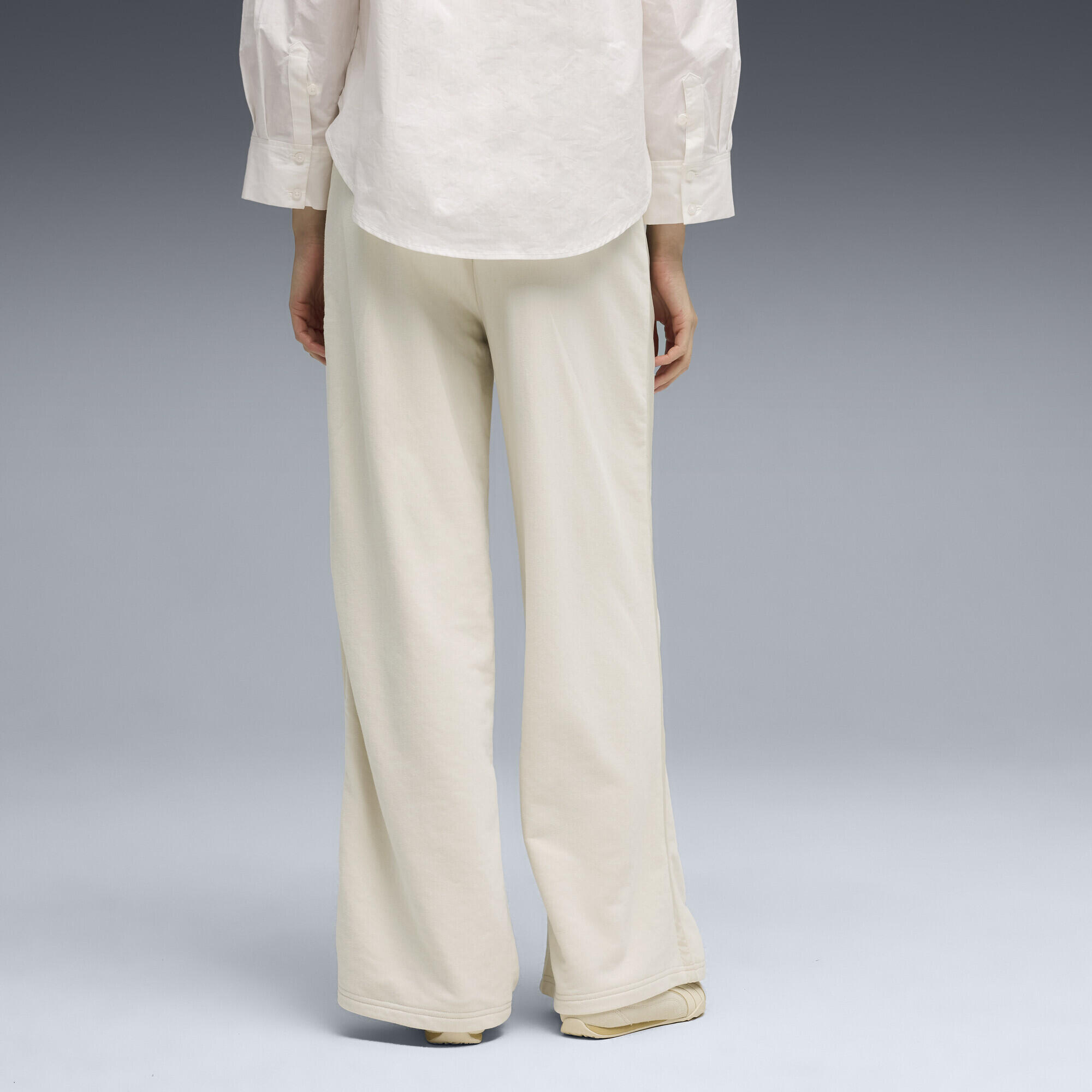 HER High-Waist Wide-Leg Hose Damen PUMA 3/5