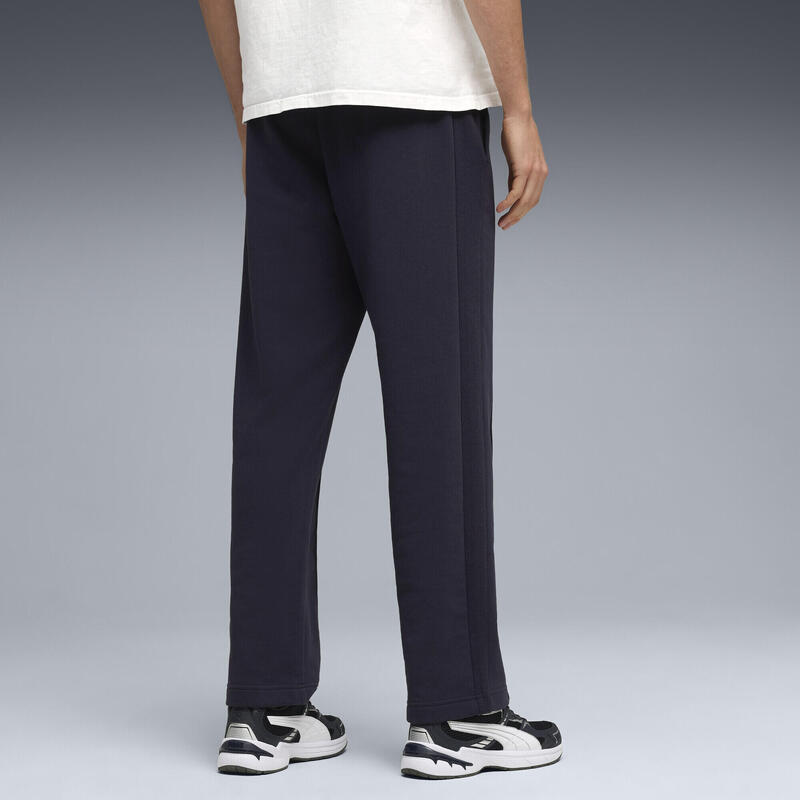 Pantalon bărbați croială lejeră, talie cu șnur Class Pinnacle, bleumarin PUMA
