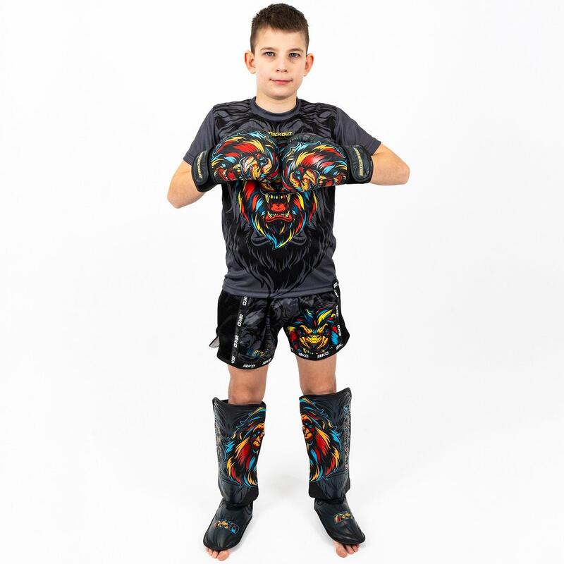 Tibiere Kickbox Knockout LION Copii XXS