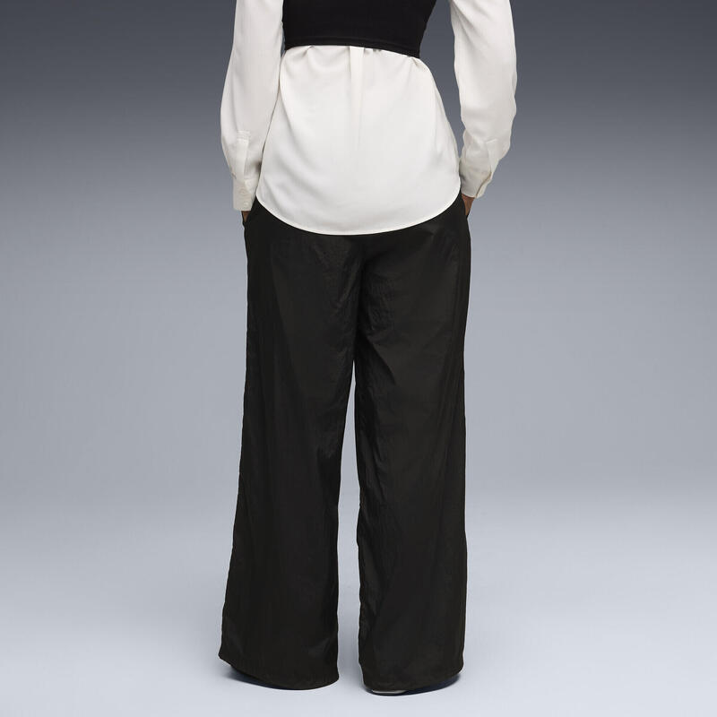 Pantalon femei lejer talie elastică, Gri deschis PUMA