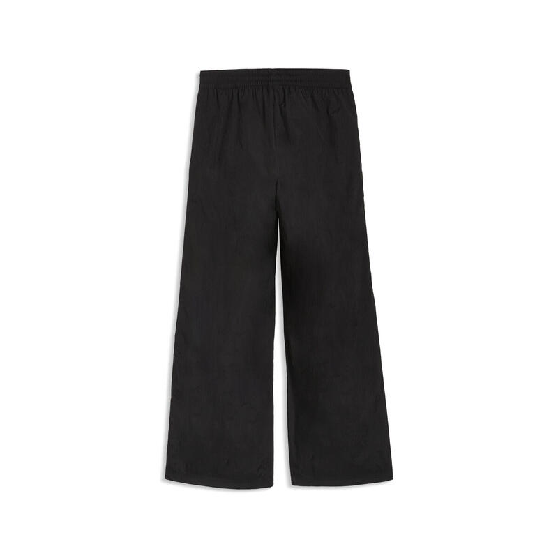Pantalon femei lejer talie elastică, Gri deschis PUMA