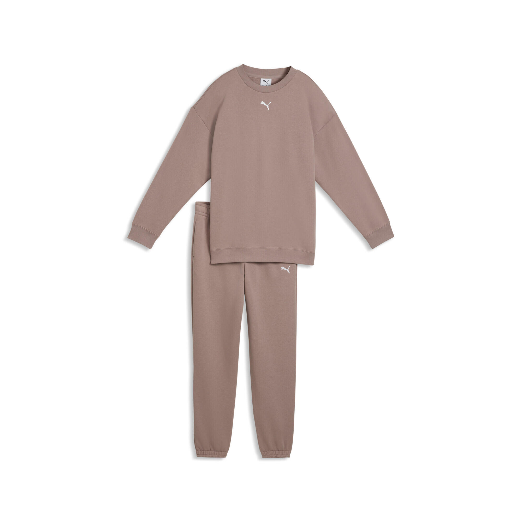 Puma - Ensemble De Survêtement Loungewear Enfant Et Adolescent Puma - Survêtement - Beige - 10 À 12 Ans - Decathlon